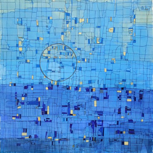 860. A Cool Evening 1 (40 x 40)